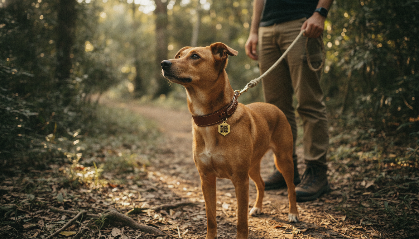 Smart Collar PetPharm com QR Adorables