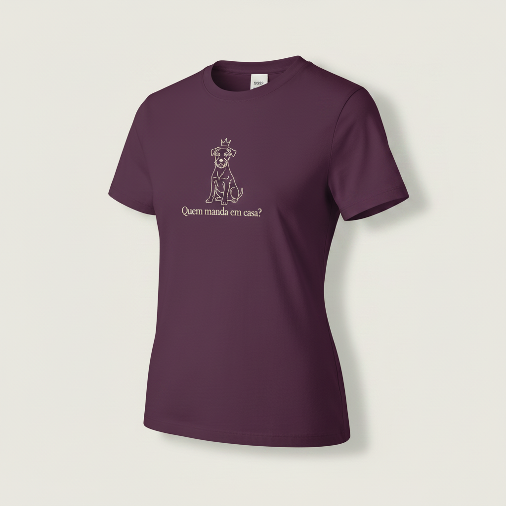 PetPharm Tutor · Camiseta Quem Manda