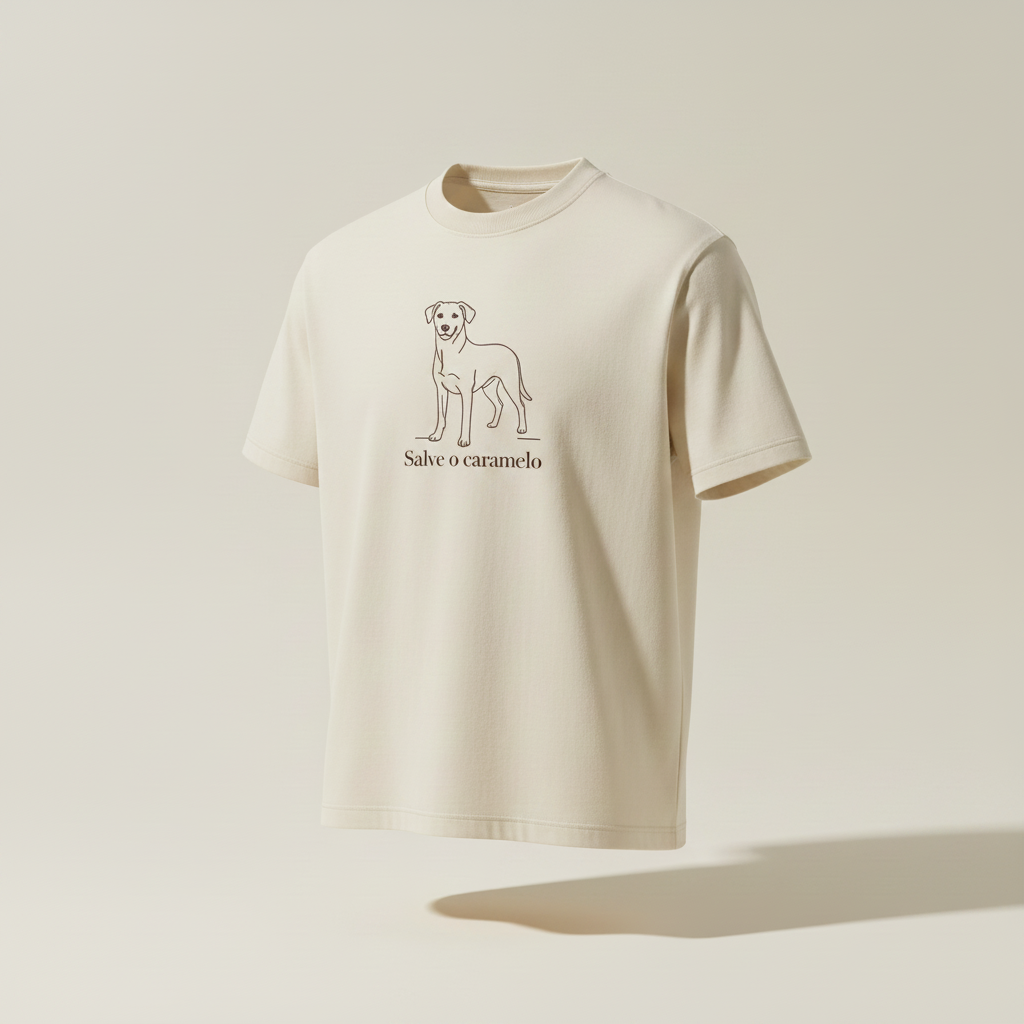 PetPharm Tutor · Camiseta Salve Caramelo