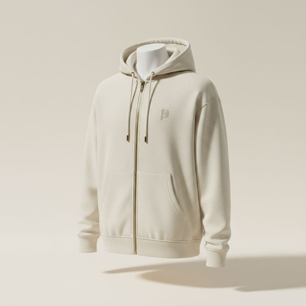 PetPharm T-2 Moletom full-zip cream