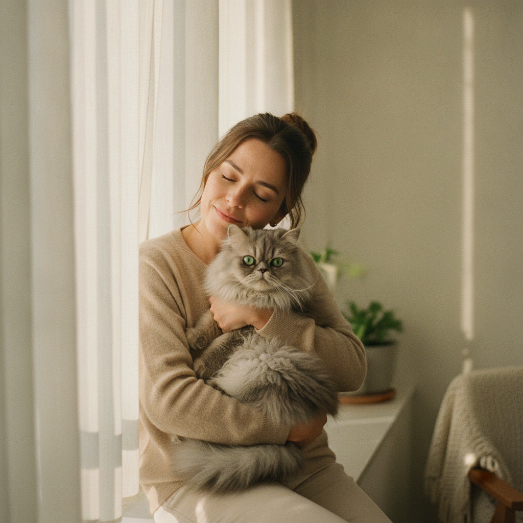 Pipoca · gata persa